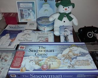 "The Snowman" Collection (Books, Plushie, Puzzle, Etc.)