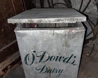 Vintage O' Dowd's Dairy Box