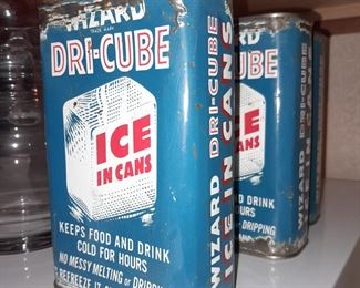 Vintage Dri-Cube Ice In Cans