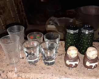 Goebel Monk Salt & Pepper Shaker Set
