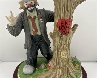 Emmett Kelly Jr Collectible I Love You