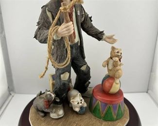 Emmett Kelly Jr Collectible Lion Tamer