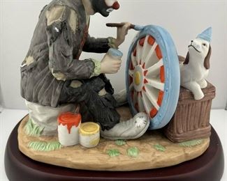 Emmett Kelly Jr Collectible The Finishing Touch