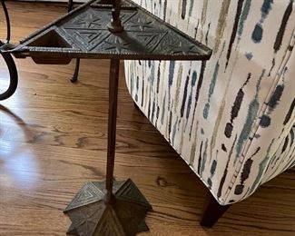 Antique Brass cigarette/drink stand