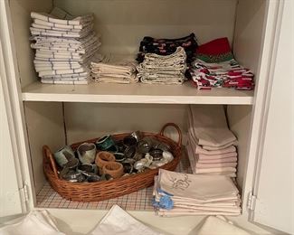 Napkins and napkin rings