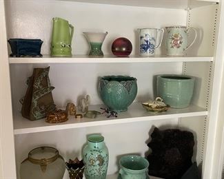 Pottery, Porcelain, Carnival glass, and more!