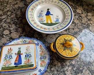Quimper pottery