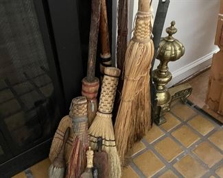 Vintage brooms
