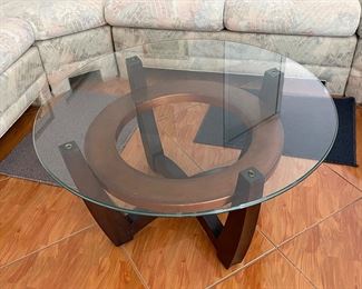 Coffee table and two matching end tables