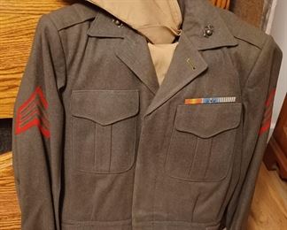 Marine Corp Korean War era uniform
