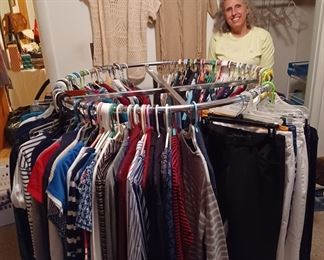 Lots of nice clothing