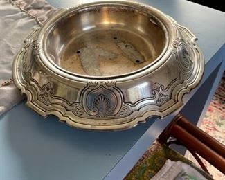 $950 -TIFFANY & CO. STERLING SILVER BOWL WITH PLATED INSERT - #925-1000 19837 -1900-1940 - STUNNING