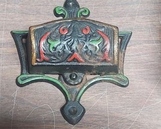 5 Metal / Cast Iron Match Holders
