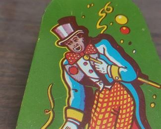 2 Black Americana Tin Noise Makers by US Metal Toy