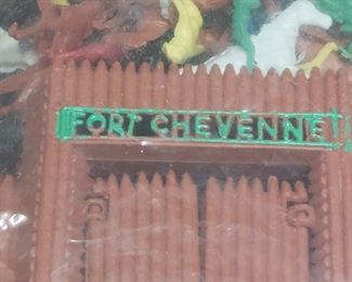 Toy Lot Cowboys & Indians, Human Cannon, Playskool