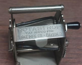 Rotastrop Burke Mfg Dayton O & Other Barber Items