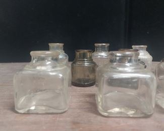 6 Square Based Ink Wells