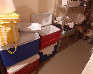 Lots of coolers