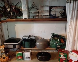 Bakeware,  small appliances and holiday