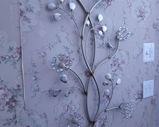 Unique metal wall hanging