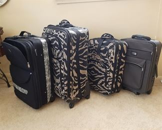 Various luggage