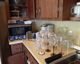 Painted novelty stemware 