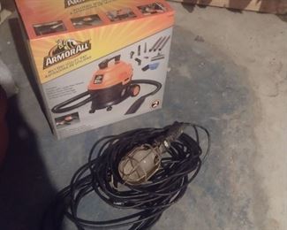 Wet dry vac extension cord