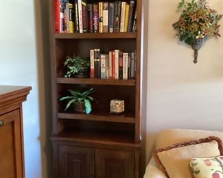 Bookcase Cabinet 30L x 14W x 80H