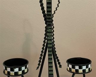 Retro Deco centerpiece/chandelier, 19H