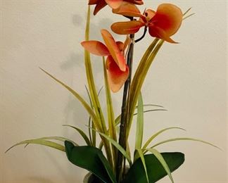 Decorative orchid plant 21”