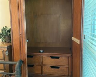 Available for pre-sale: Armoire w/ 7 drawers and hanging rod