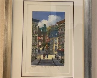 Original artwork, signed and numbered 304/700, 14” x 18”