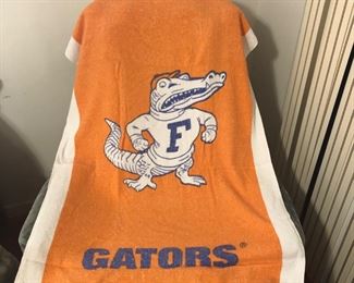 Vintage Fla Gator beach towel