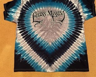 Loggins & Messina Together Again 2009 Tie-Dye Tour T-Shirt Size 2X