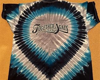 Loggins & Messina Together Again 2009 Tie-Dye Tour T-Shirt Size 2X