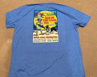 Dark Star's Jamaican Jam in The Sand VIII 2020 Tour T-Shirt Size 2XL