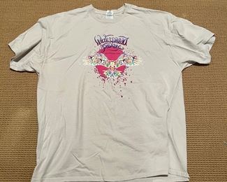 Widespread Panic Red 2016 Summer Tour T-Shirt Size 2XL