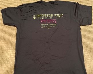Widespread Panic Red Rocks June 2015 Tour T-Shirt Size L