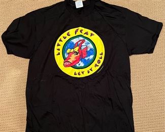 Little Feat Let it Roll On Tour T-Shirt Size X Large