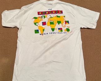 Vintage Paul McCartney World Tour 89/90 T-Shirt Size XL