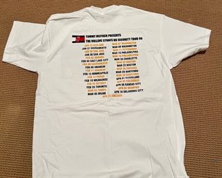 The Rolling Stones No Security Tour 1999 T-Shirt Size XL
