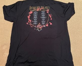Robert Plant Band of Joy 2011 North American Tour T-Shirt Size 2XL