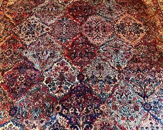 Large Hand-Knotted Persian Wool Rug (144"L x 101"W)