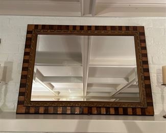 Mario Buatta Framed Mirror (42-1/2"W x 32"H)
