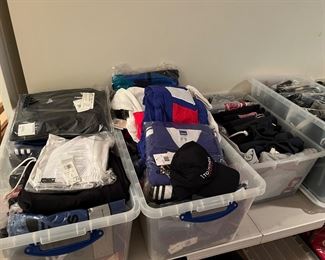 Bins of Brand New Never Worn Adidas Jumpsuits Size L to XL