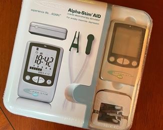 Factory Sealed Alpha-Stim AID CES Therapy Device – Cranial Electrotherapy Stimulator