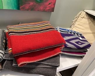 Vintage Pendleton & Native American Blankets