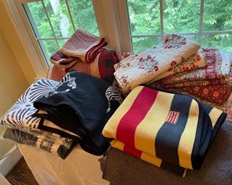Vintage Pendleton & Native American Blankets