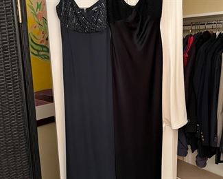 Women's Emanuel Ungaro Size 8 Gown & Carmen Marc Valvo Size 6 Gown
