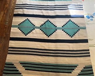 Native American Rug (56"W x 82"L)